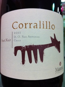 Corralillo Pinot Noir 2011